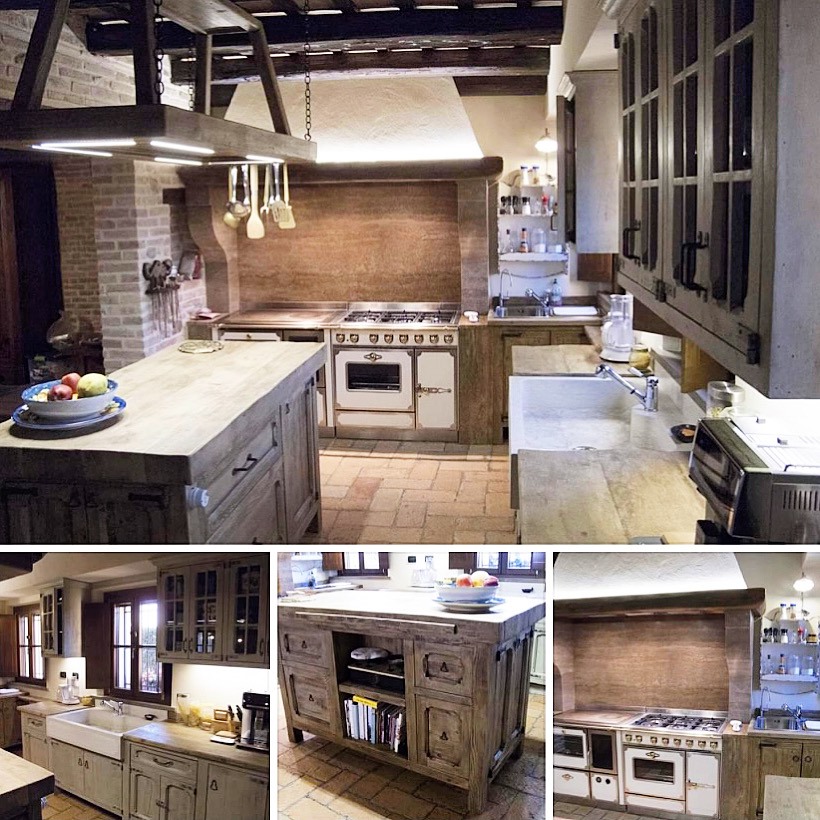 Rivenditori CUCINE Belli by falegnameria PORTE DEL PASSATO srl- Country charme-