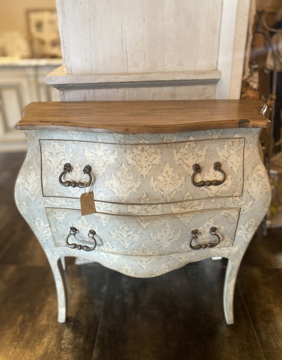 Como' decorato con finitura anticata a mano